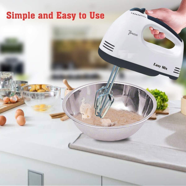 180W Kitchen Electric Hand Mixer with 7 Speeds Food Blender Egg Beater Cream  Mix Sale - Banggood USA Mobile