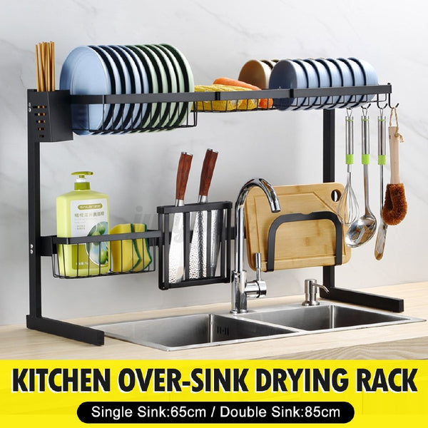 STAINLESS STEEL KITCHEN DISH RACK STAND – Zamara Mall