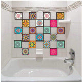 12 PCS Home Decor Tile Stickers Self Adhesive In Pakistan