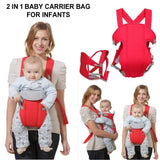 2 IN 1 BABY CARRIER BAG FOR INFANTS
