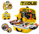 2 in 1 Engineer Deluxe Tool Set Kit Role Play for Boy In Pakistan