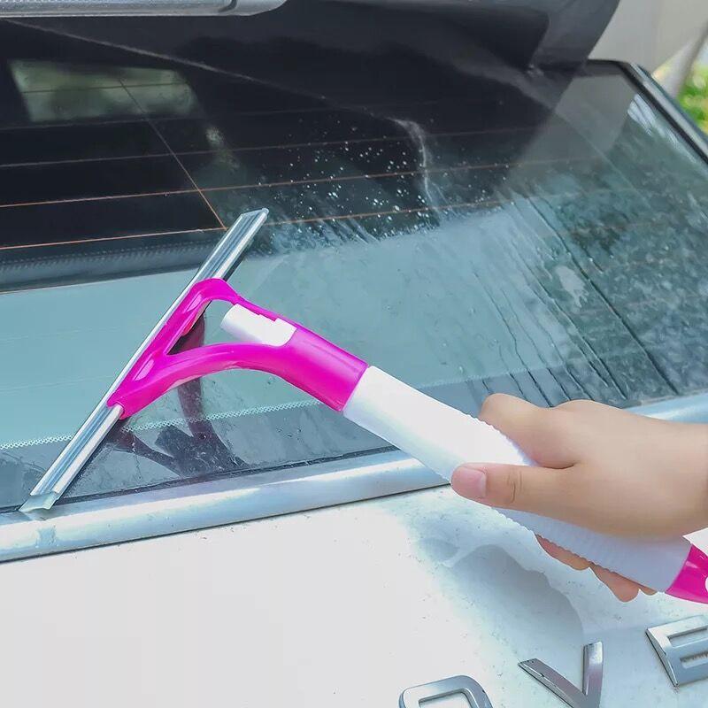 Multifunctional Bathroom Mirror Squeegee Glass Wiper Cleaner