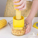 2 in1 Multifunction Cob Corn Stripper Kitchen Tools With Built-In Measuring Cup And Grater In Pakistan