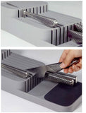 2-TIER KNIFE ORGANIZER - KNIFE HOLDER TRAY In Pakistan