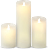 3-Piece Flickering LED Candle Set In Pakistan