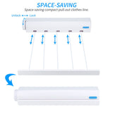 4-Line Retractable Clothesline Wall Mounted Laundry Washing Line Dryer Drying Line In Pakistan