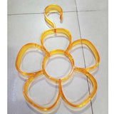 Acrylic Flower Scarf Hanger In Pakistan