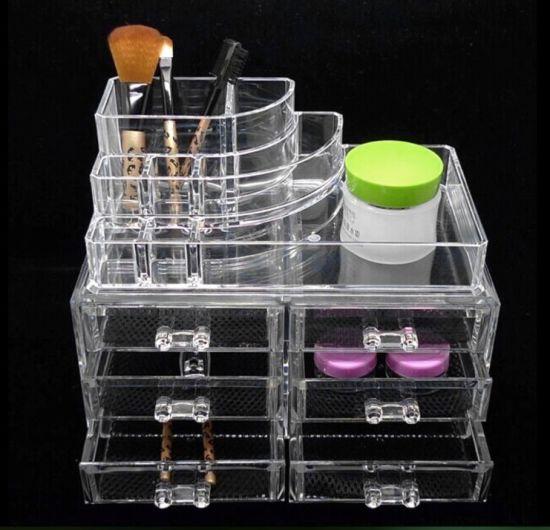 Acrylic Transparent 6 Drawers Makeup Organizer – Zamara Mall