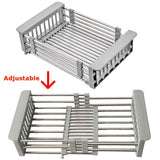 Adjustable Stainless Steel Drain Rack/ Dish Rack In Pakistan