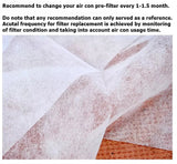 Air Con Filter (Pre-Cut)/ Aircon / PM2.5 / Asthma / Haze / Air con filter Pack of 2 In Pakistan