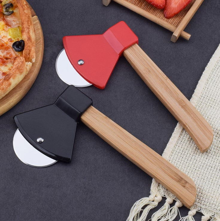 Axe Shape Pizza Cutter ( Random Colors ) In Pakistan