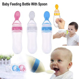 BABY FEEDING BOTTLE WITH SPOON