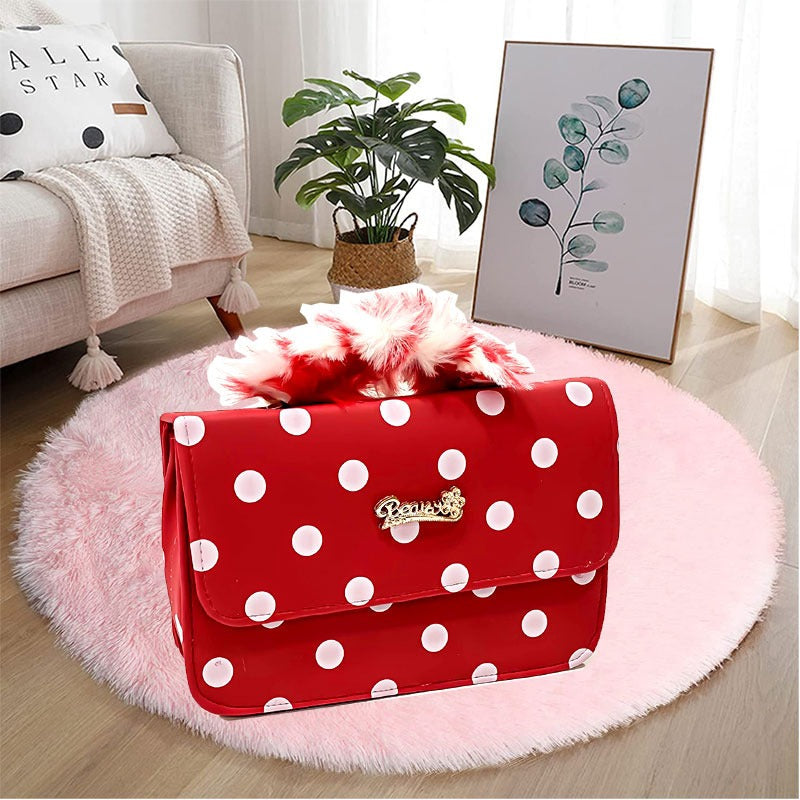 Beauty Dotted Clutch ( Random Colors) In Pakistan