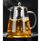 Borosilicate Glass Teapot Stainless Steel Infuser and Lid In Pakistan