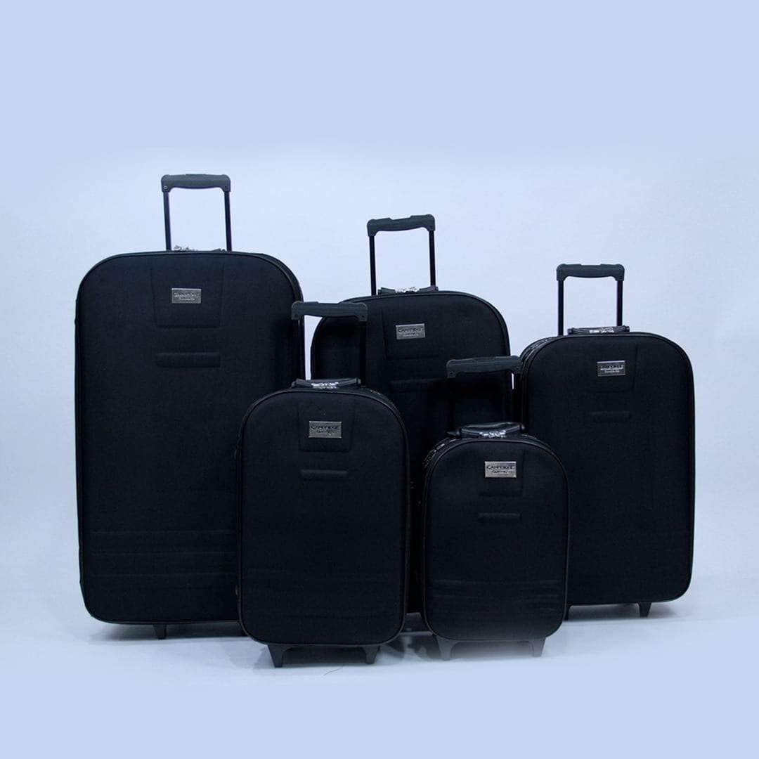 Cambridge Classic 5 Piece Luggage Set- Get Black In Pakistan