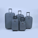 Cambridge Classic 5 Piece Luggage Set-Gray