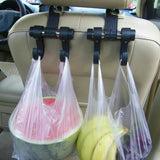 Car Back Seat Headrest Double Hook Hanger Holder Coat Grocery Bags Organizer In Pakistan