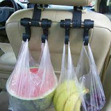 Car Back Seat Headrest Double Hook Hanger Holder Coat Grocery Bags Organizer In Pakistan