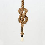 Ceiling Hanging Vintage and Rustic Rope Light In Pakistan