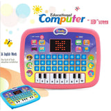 Children educational computer with LED screen 26 English words intelligent tablet learning machine