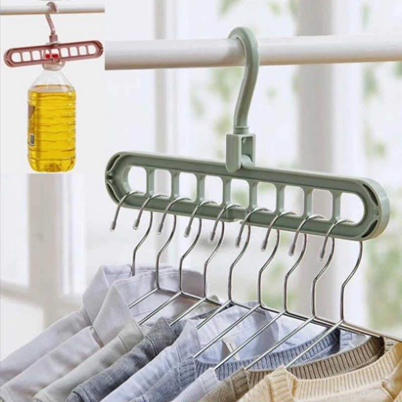 Clothes hangers 9-hole Multi-port Support Circle In Pakistan