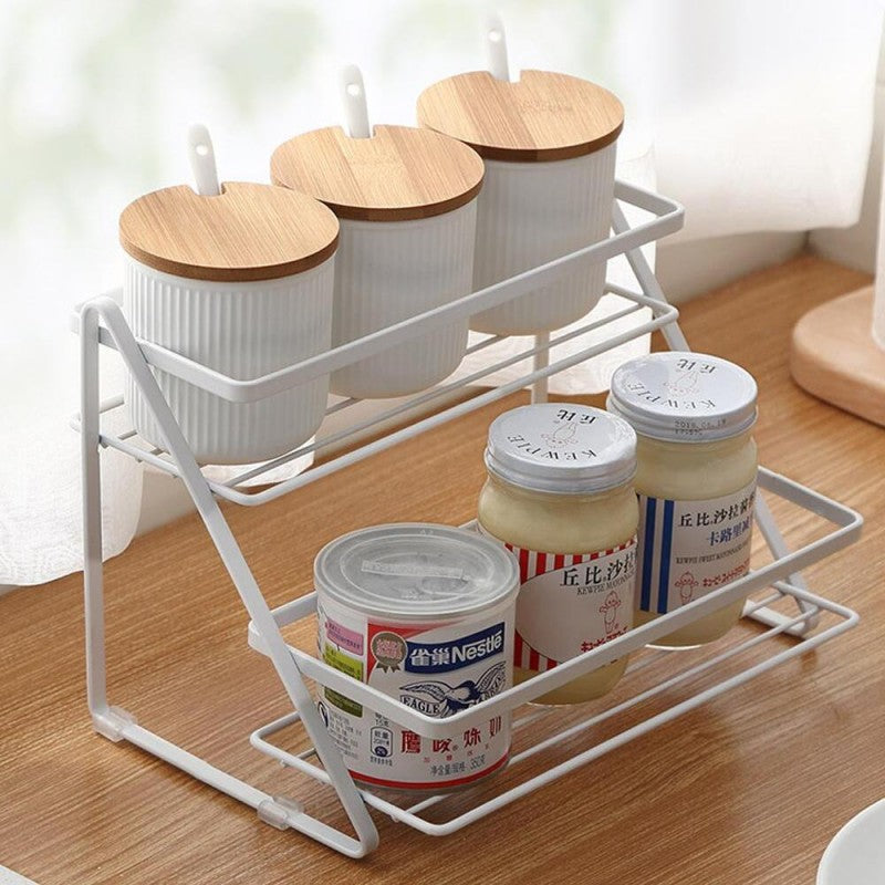 Dime Store Iron Triangle Spice Kitchen Rack In Pakistan