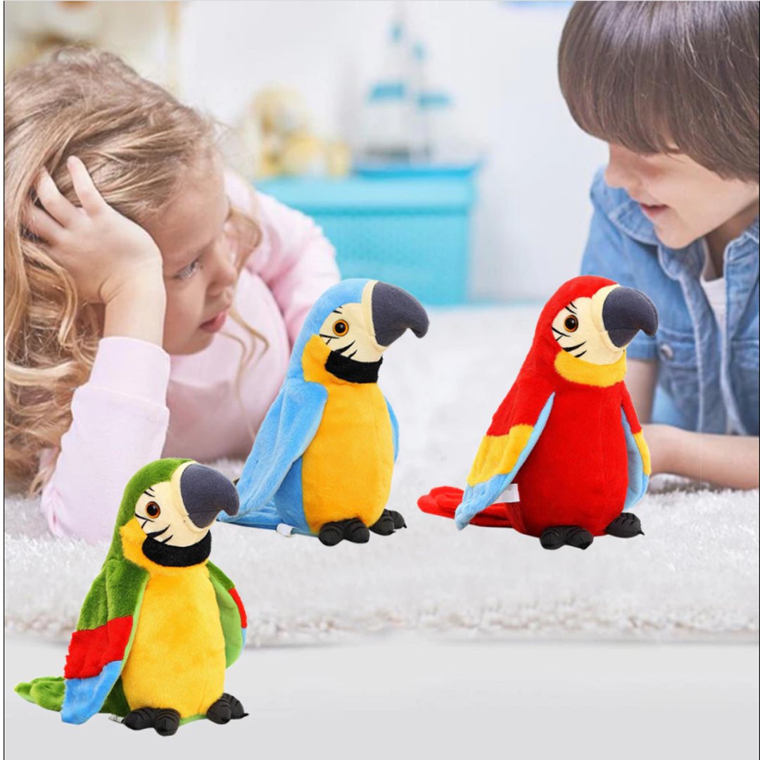 Talking parrot clearance toy for sale