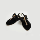 Fashion Black Butterfly Slippers Fancy Shoes for Women In Pakistan