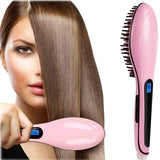 Fast Hair Straightener Brush-HQT-906 In Pakistan
