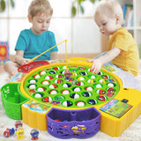 Fishing Game, Musical and Rotating Toy with 45 Fishes and 5 Players for Kids In Pakistan