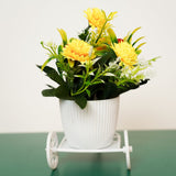 Flowers Artificial Nostalgic Bicycle Décor Plant Stand In Pakistan