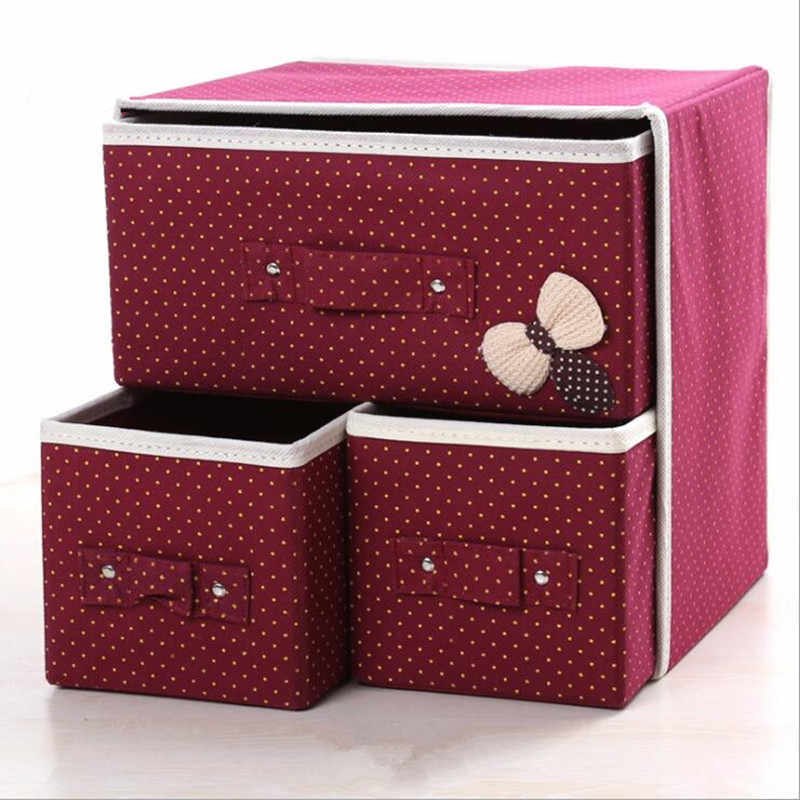 Foldable Drawer Organizer with Three Drawers Design In Pakistan