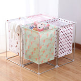 Foldable Hamper Waterproof Home Large Laundry Basket Storage Basket In Pakistan