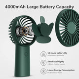 Foldable Hand Fans Battery Operated Rechargeable Handheld Mini Fan (Random color) In Pakistan