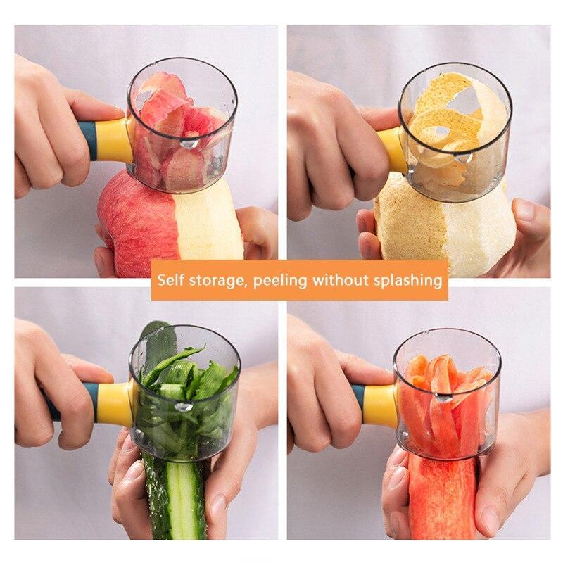 Vegetable & Fruit Peeler with Container – Sara Shopping Mall