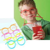 Funny Soft Plastic Straw Glasses Unique Flexible Drinking Tube In Pakistan