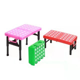 High Quality Multi-utility Compact Foldable Table ( Random Color) In Pakistan