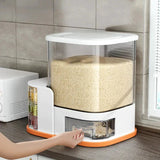 Home Square 10 Kg Rice Storage Airtight Measuring Box In Pakistan