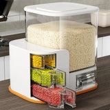 Home Square 10 Kg Rice Storage Airtight Measuring Box In Pakistan