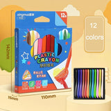 Home Square 12Pcs Plastic Crayons Set In Pakistan