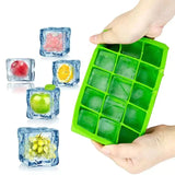 Home Square 15 grid Silicone ice tray In Pakistan