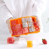 Home Square 15 grid Silicone ice tray In Pakistan