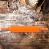 Home Square 1Pc Silicone Dough Rolling Pin Roller In Pakistan