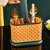 Home Square 2 And 3 Grid Cutlery Holder In Pakistan