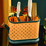 Home Square 2 And 3 Grid Cutlery Holder In Pakistan