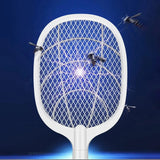 Home Square 2 In 1 Electric Fly Swatter Mosquitoes Lamp & Racket In Pakistan