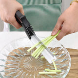 Home Square 2 In 1 Stainless Steel Kitchen Scissors Cutter In Pakistan