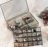 Home Square 2 Layer Multi Grid Jewellery Organizer In Pakistan