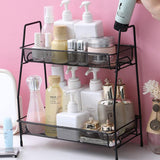 Home Square 2-Tier Bathroom Shelf Organizer In Pakistan