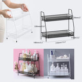 Home Square 2-Tier Bathroom Shelf Organizer In Pakistan